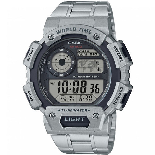 Montre-Chronographe-Homme-Casio-Classic-World-Time-AE-1400WHD-1AVEF