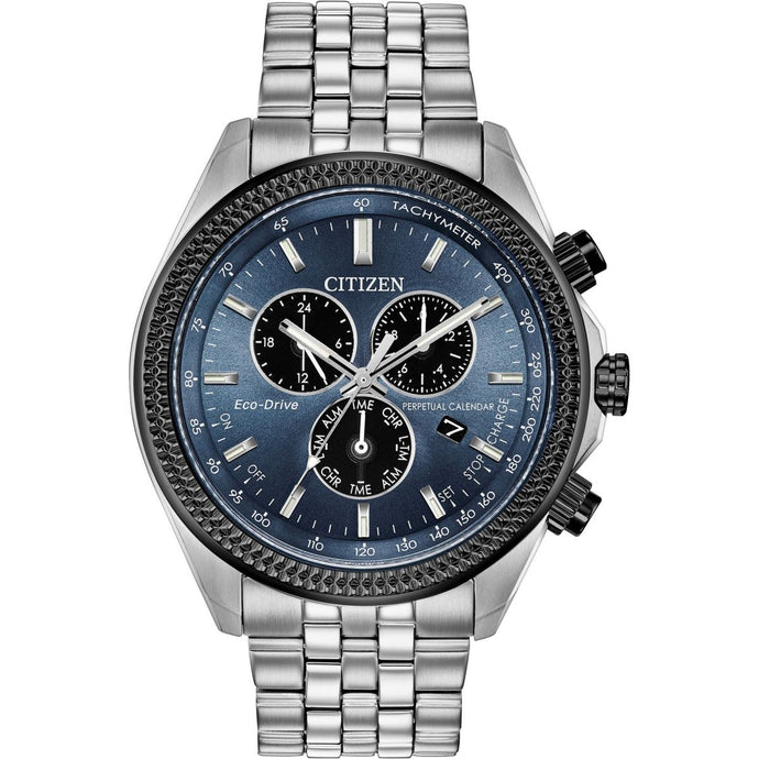 Montre-Chronographe-Homme-Citizen-Gents-Eco-Drive-Perpetual-Calendar-BL5568-54L