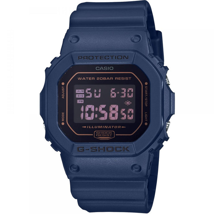 Montre-Casio-G-Shock-Matte-Blue-DW-5600BBM-2ER