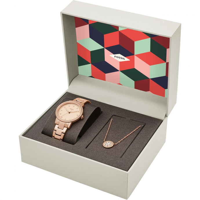 Montre-Femme-Fossil-Neely-Collier-Gift-Set-ES4330SET