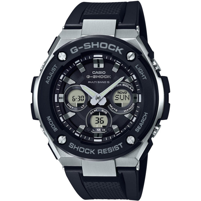 Montre-Chronographe-Homme-Casio-G-Steel-Midsize-GST-W300-1AER